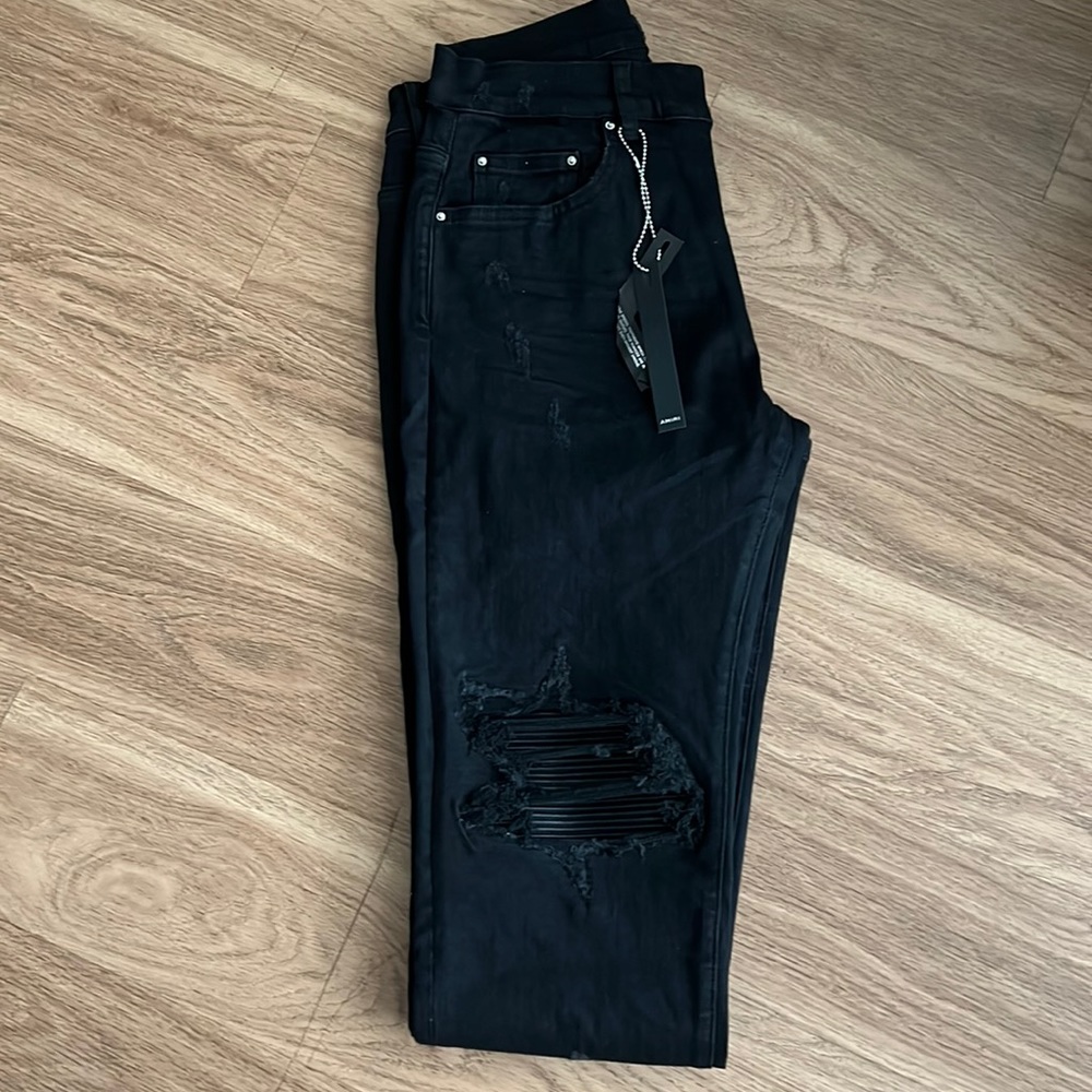 BLACK AMIRI JEANS SIZE 32 SLIM FIT